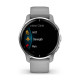 Venu 2 Plus - Silver Stainless Steel Bezel With Powder Grey Case And Silicone Band - 43mm - 010-02496-10 - Garmin